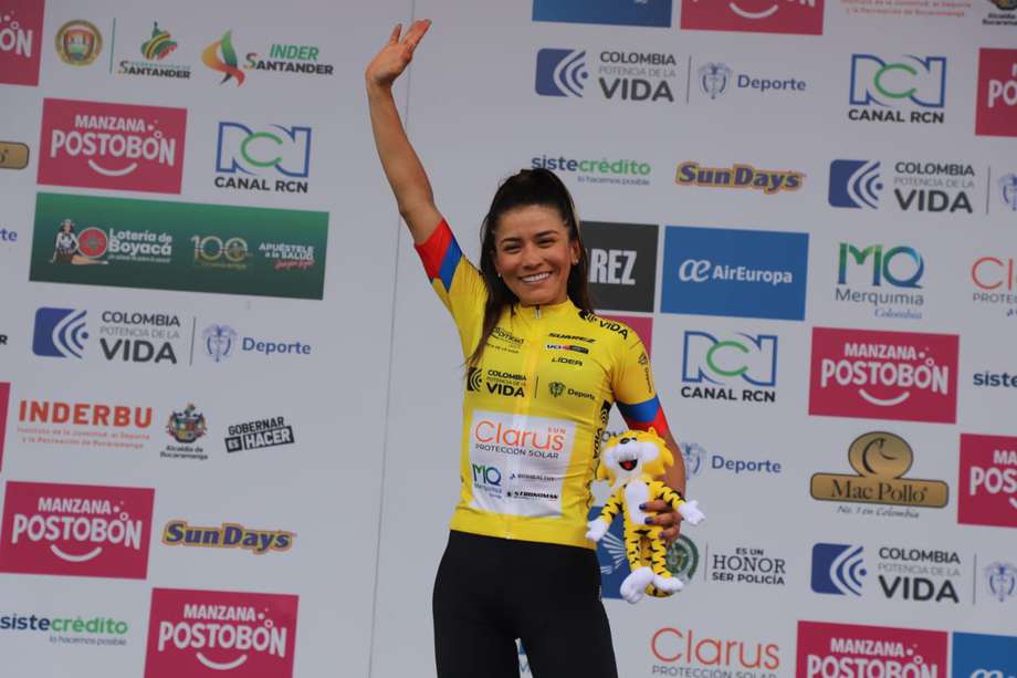La colombovenezolana Lilibeth Chacón ganó este domingo su segunda Vuelta a Colombia.