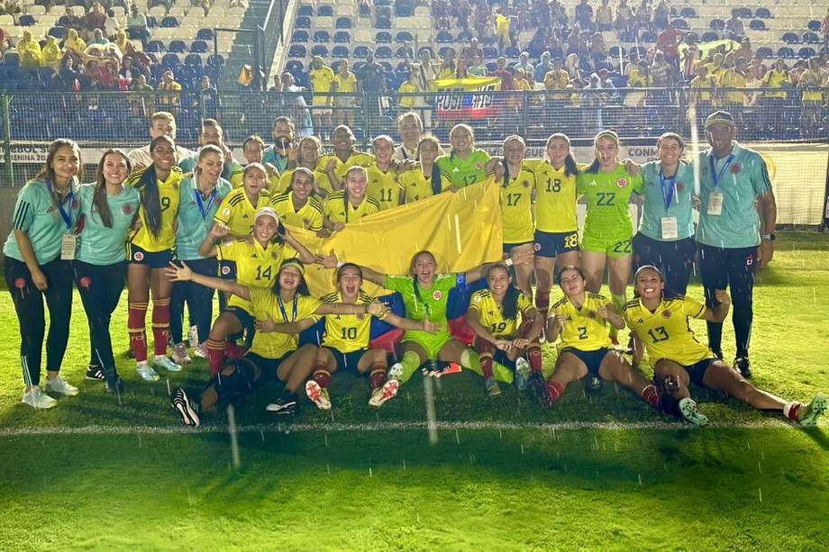 La selección femenina sub 17 de Colombia clasificó al Mundial de la categoría, en República Dominicana.
