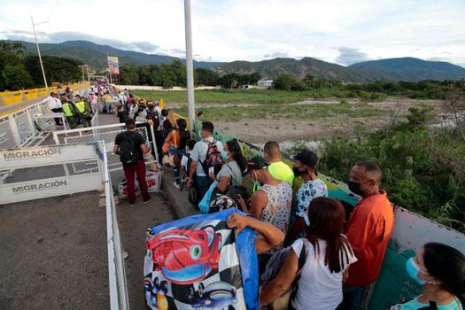 En 2020, 1.573 migrantes venezolanos fueron expulsados de manera "discrecional". 