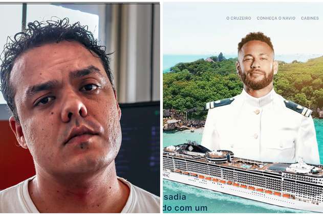 En crucero de Neymar, youtuber saltó al mar: lo dan por muerto