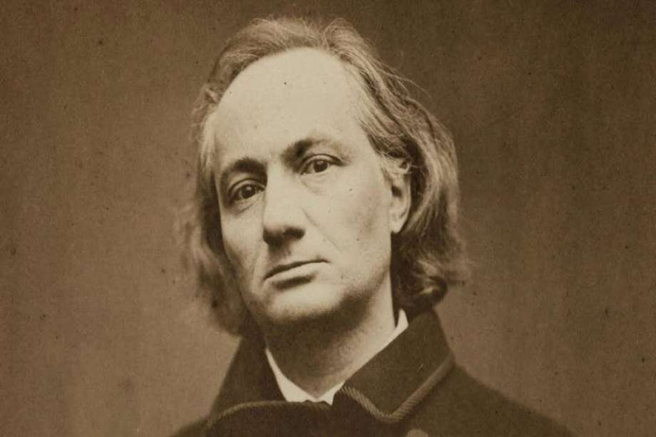 Charles Baudelaire, considerado uno de los poetas malditos en Francia. Su obra poética "Las flores del mal" es una de las más admiradas en este arte.