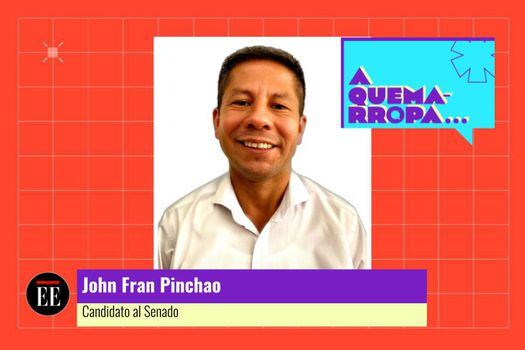 John Fran Pinchao es el #25 de tarjetón al Senado de la Coalición Centro Esperanza.