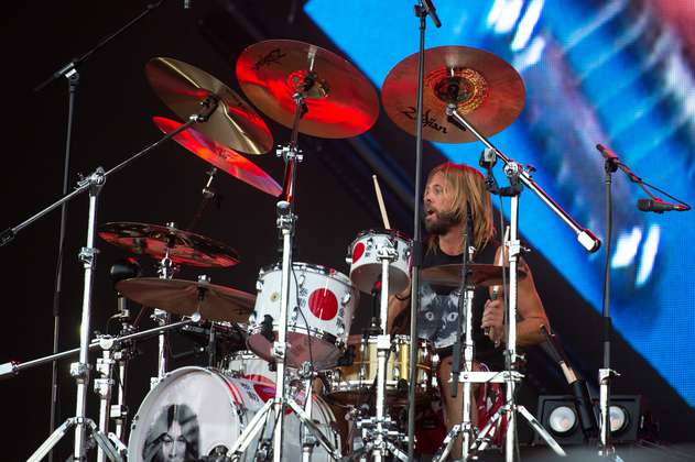 Muere en Bogotá Taylor Hawkins, baterista de la banda Foo Fighters