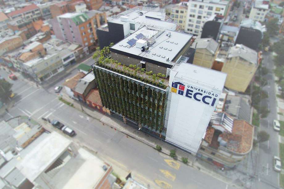 Cortesía: Universidad ECCI sede P. La Institución tiene presencia en la ciudad de Bogotá y Medellín