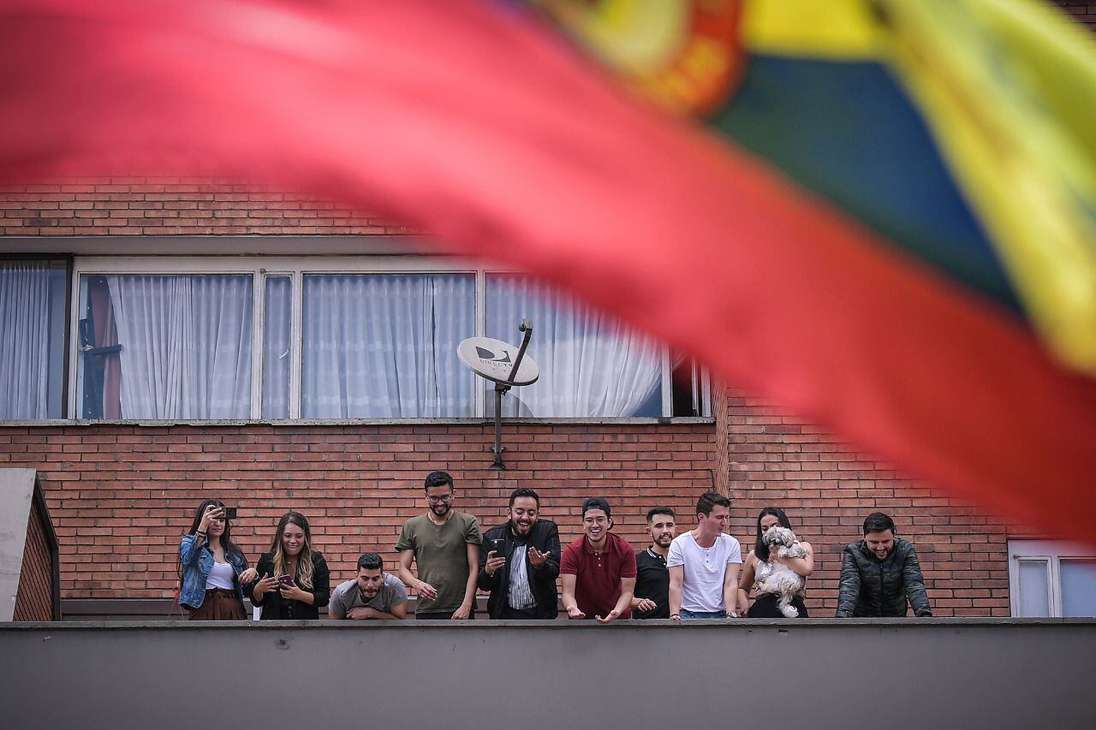Bogotá continúa con las manifestaciones y protestas este primero de mayo debido al Paro Nacional convocado por sindicatos y organizaciones.