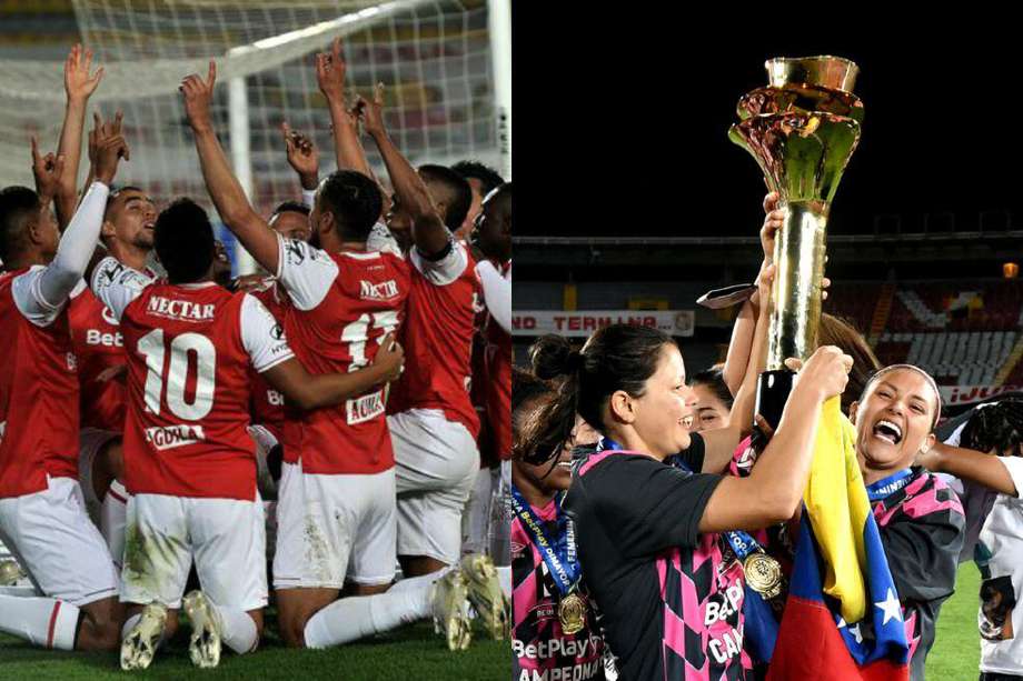 Santa Fe es el protagonista del fútbol colombiano en 2020. Las mujeres salieron campeonas de la Liga Femenina y los hombres buscarán la décima estrella ante América en la Liga BetPlay.