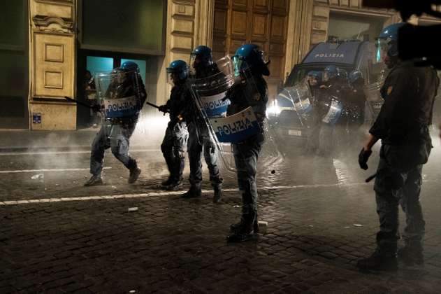 Manifestaciones de neofacistas y antivacunas en Italia: ¿Cómo evitar la violencia?