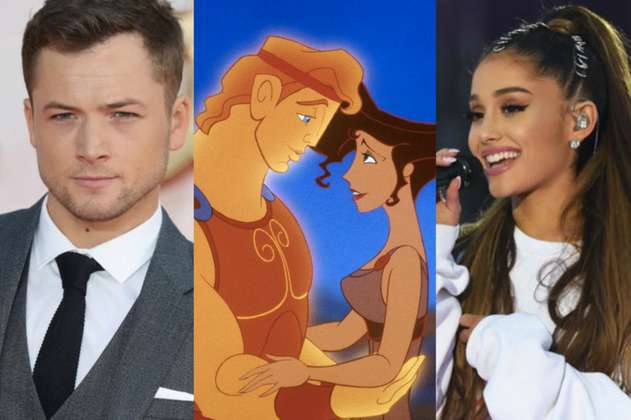 Ariana Grande y Taron Egerton serían los protagonistas del remake de “Hércules”