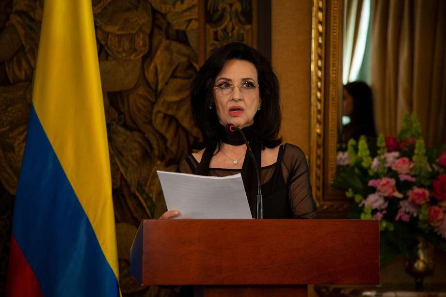 La canciller colombiana Claudia Blum confirmó que dio positivo para COVID-19. / Cancillería 