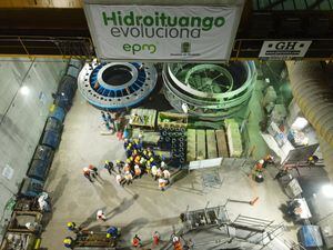 EPM dice que le cumplió a la Creg: están listas las dos turbinas de Hidroituango