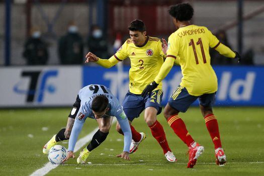 Uruguay y Colombia se enfrentaron en el estadio Gran Parque Central.