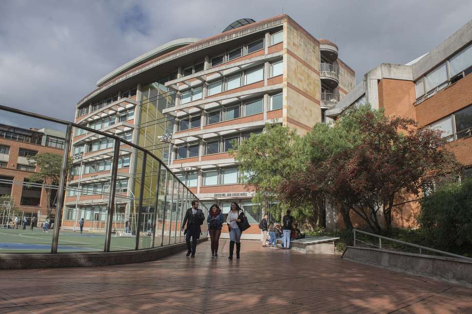 Campus de la Universidad de La Salle, sede Chapinero, en la que se están adecuando las aulas para el modelo de alternancia.