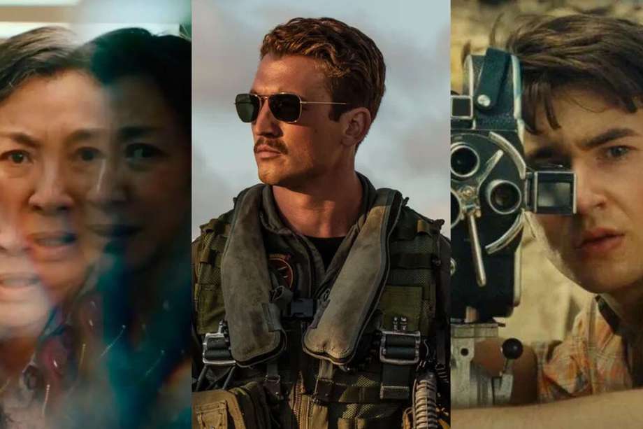 "Todo en todas partes al mismo tiempo", "Top Gun: Maverick" y "Los Fabelmans" son tres de las cintas nominadas a los Óscar 2023.