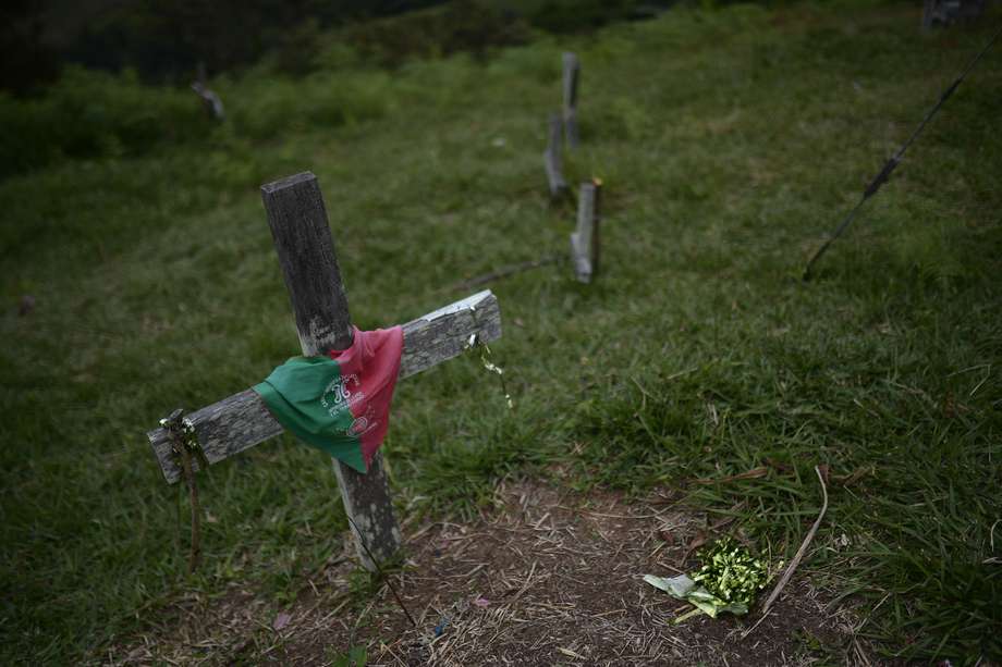 Aspectos del resguardo y cementerio indígena Las Delicias
