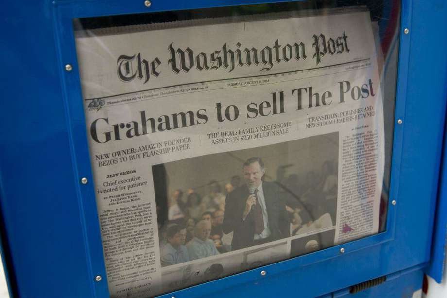 Medios impresos necesitan una reingeniería: director de The Washington Post