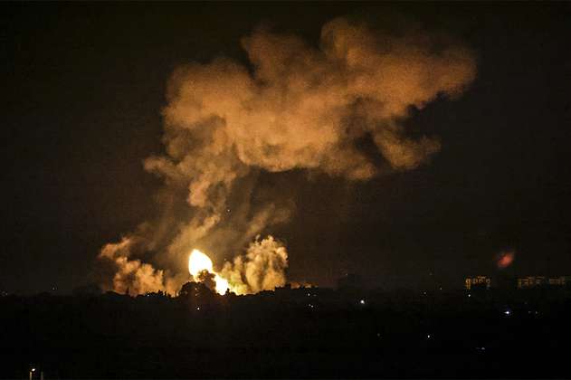 Israel bombardea Gaza en respuesta a un lanzamiento de cohetes desde Palestina