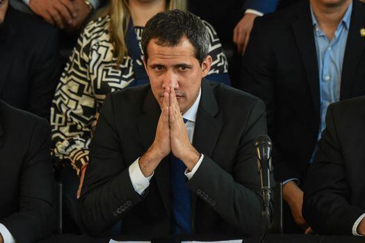La oposición que lidera Juan Guaidó Márquez y el G4, no termina de limar sus diferencias internas. / AFP