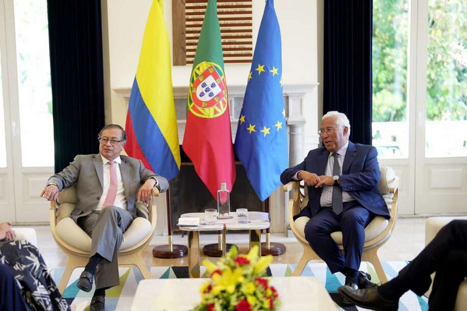 El presidente Gustavo Petro sostuvo una reunión con el primer ministro de Portugal, António Costa.