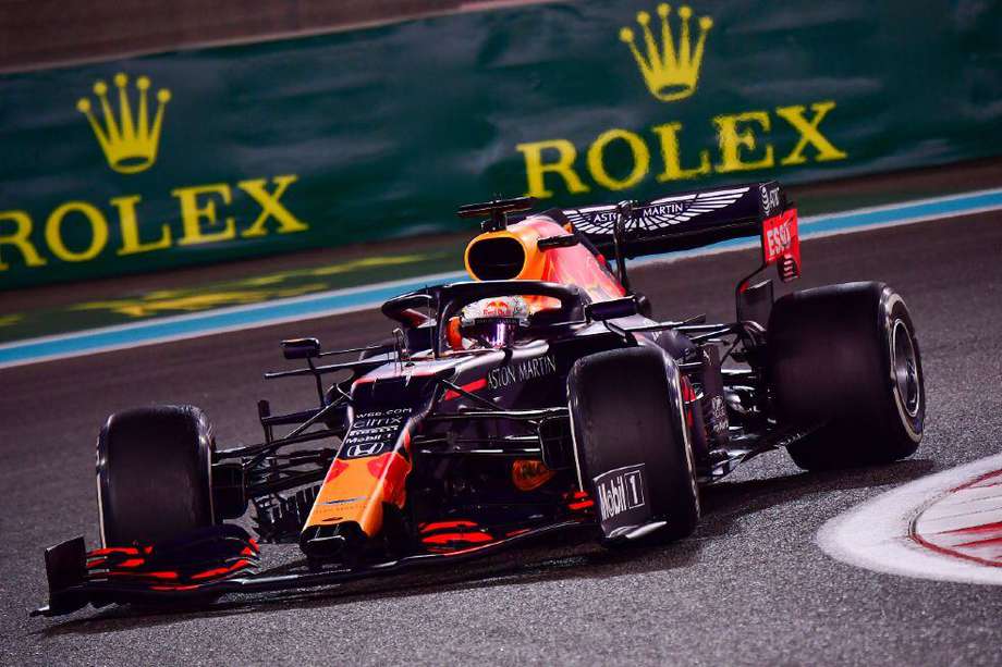 Max Verstappen en la última carrera de la temporada 2020 de la Fórmula 1 (Abu Dabi).