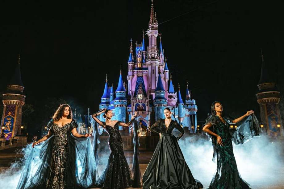 Son cuatro los vestidos inspirados en diferentes villanos de Disney.
