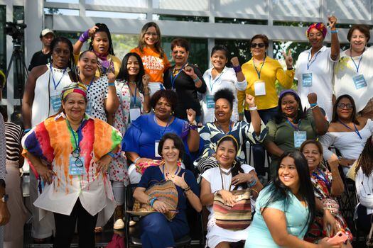 146 mujeres de diferentes regiones asistieron al diálogo en Barranquilla.