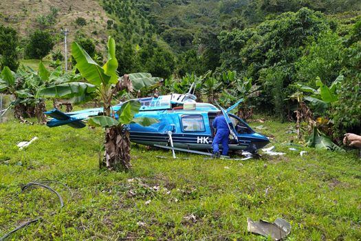 La aeronave prestaba servicios de taxi aéreo y salió en la mañana de este miércoles desde Medellín.