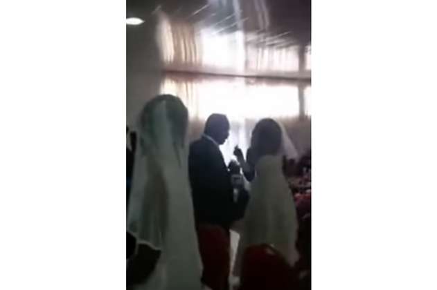 Mujer se viste de novia para evitar la boda de su exnovio