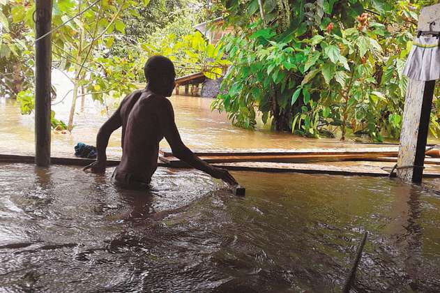 La cara de la tragedia invernal en Chocó
