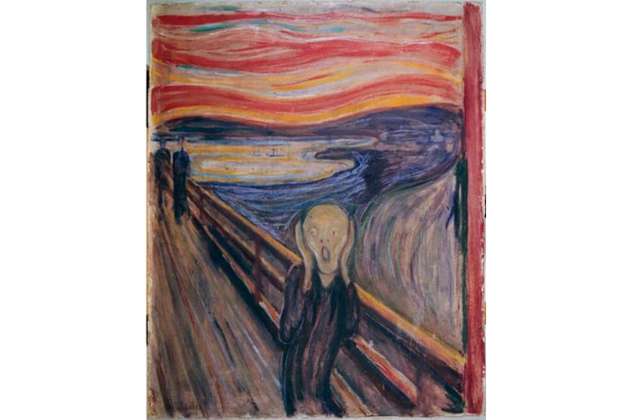 El mensaje oculto en “El grito” lo escribió Edvard Munch