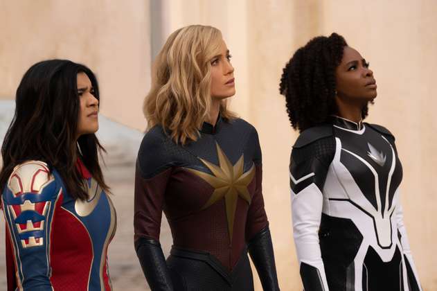 “The Marvels”, las superheroínas aterrizaron en los cines de Colombia
