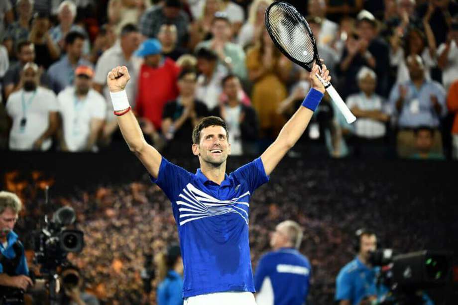 Novak Djokovic ocupa el primer puesto del ranking ATP. / AFP