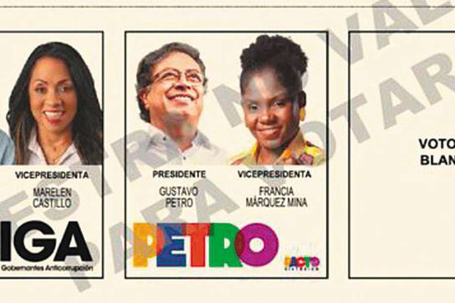 ¿Cómo votar por Gustavo Petro o Rodolfo Hernández en segunda vuelta presidencial?