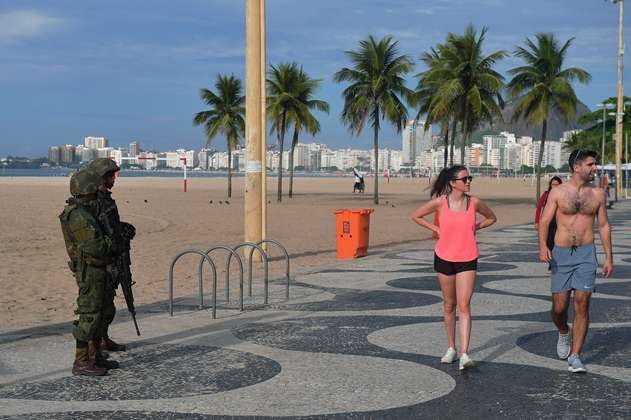 Copacabana, en Río de Janeiro, azotado por la delincuencia y los justicieros 