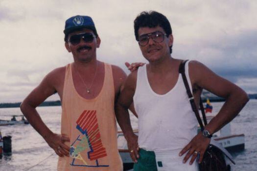 Ángel Alberto Duque (izquierda) junto a su compañero, Jhon Oscar Jiménez (derecha). / Comisión Colombiana de Juristas