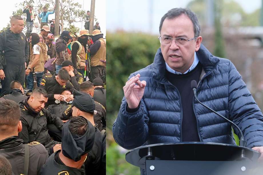 El ministro de Interior, Alfonso Prada, se desplazó el pasado 3 de marzo a San Vicente del Cagúan.