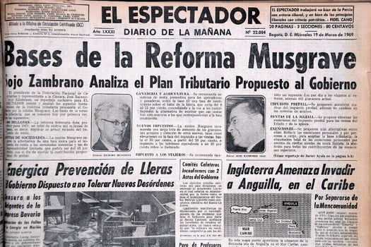 Edición de El Espectador de marzo de 1969./ Mauricio Alvarado
