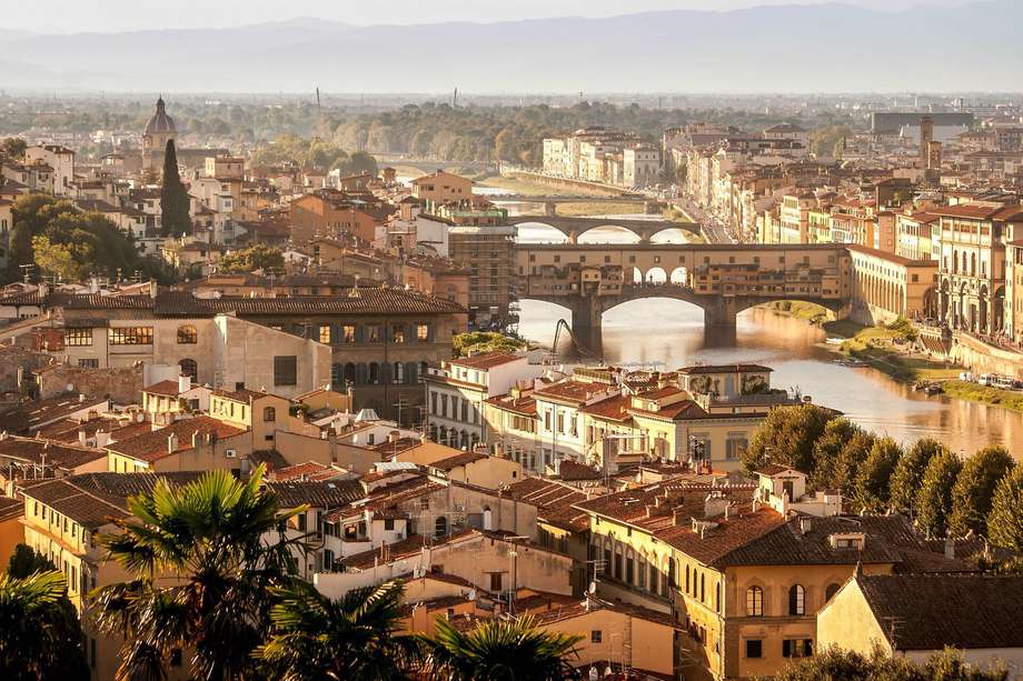 Florencia, Italia, es una de las ciudades más fotografiables del mundo.