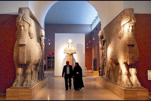 En el año 2003, en plena invasión estadounidense, el Museo Nacional Iraquí fue casi destruido. Esta semana reabrió sus puertas. / AFP