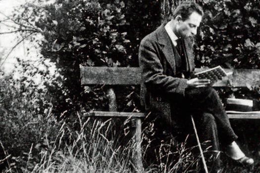 Rainer María Rilke, uno de los poetas más influyentes durante la Primera Guerra Mundial. / Cortesía