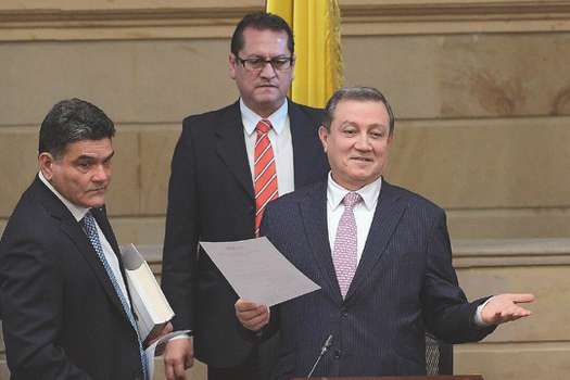 Ernesto Macías, presidente del Senado. / Gustavo Torrijos - El Espectador 