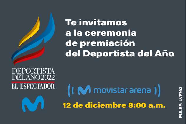 Deportista del Año 2022: asista a la ceremonia de premiación en el Movistar Arena