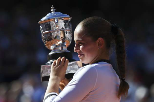 Jelana Ostapenko se proclamó campeona del Roland Garros