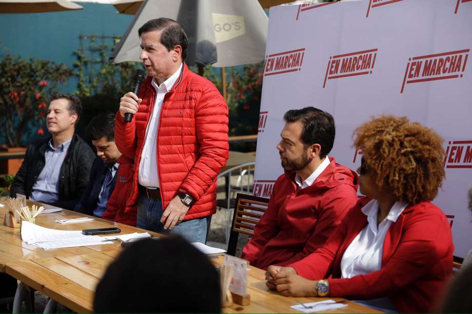 El movimiento 'En Marcha' se adhirió a la campaña de Galán tras llegar a un acuerdo programático con el Nuevo Liberalismo para la Alcaldía de Bogotá.