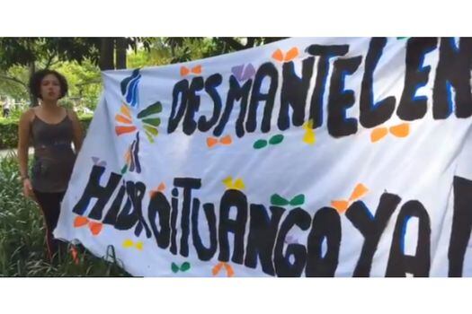 Esta organización recibió en 2018 el Premio Nacional a la Defensa de los Derechos Humanos. / Twitter Movimiento Ríos Vivos Antioquia