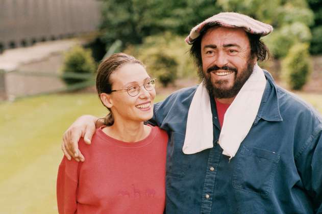 "Luciano (Pavarotti) vivió enamorado de Colombia", dice la viuda del tenor italiano