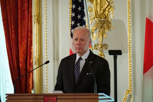 El presidente de Estados Unidos, Joe Biden, habló de la viruela del mono desde Japón, en donde está de visita. 