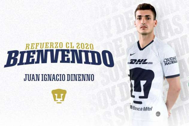 Juan Ignacio Dinenno deja el Cali y jugará con los Pumas de México