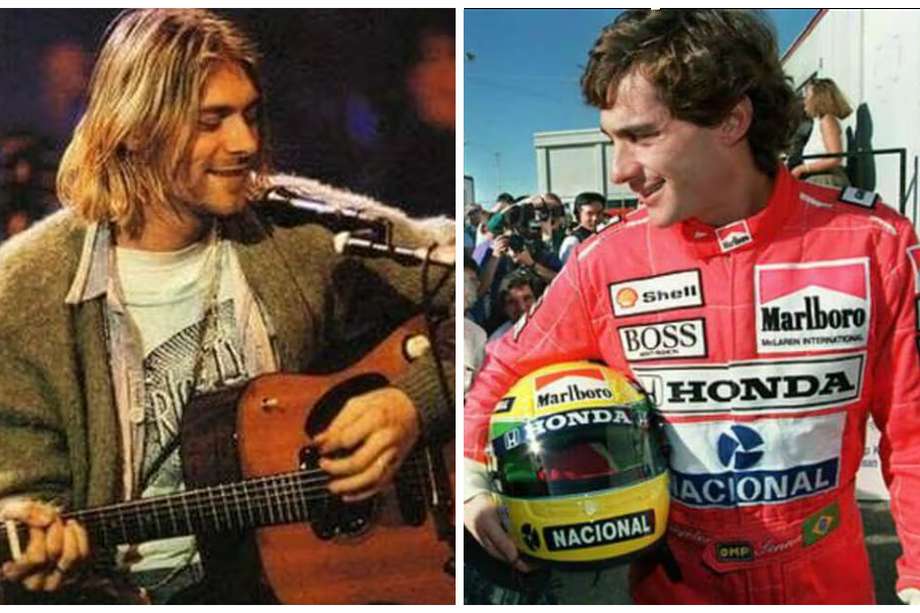 El cantante Kurt Cobain falleció el 5 de marzo de 1994, mientras que el automovilista Ayrton Senna murió el 1 de mayo del mismo año.