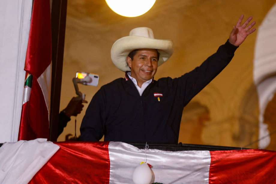 El candidato de izquierda, Pedro Castillo, será el nuevo presidente de Perú.