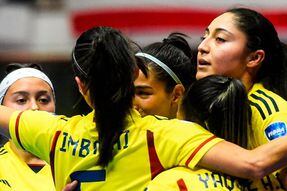 La selección femenina de Colombia logró medalla en la Copa América de Futsal: video